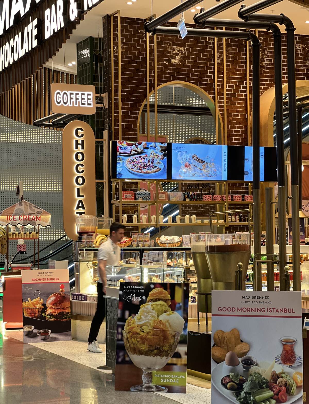 マックスブレナー イスタンブール空港