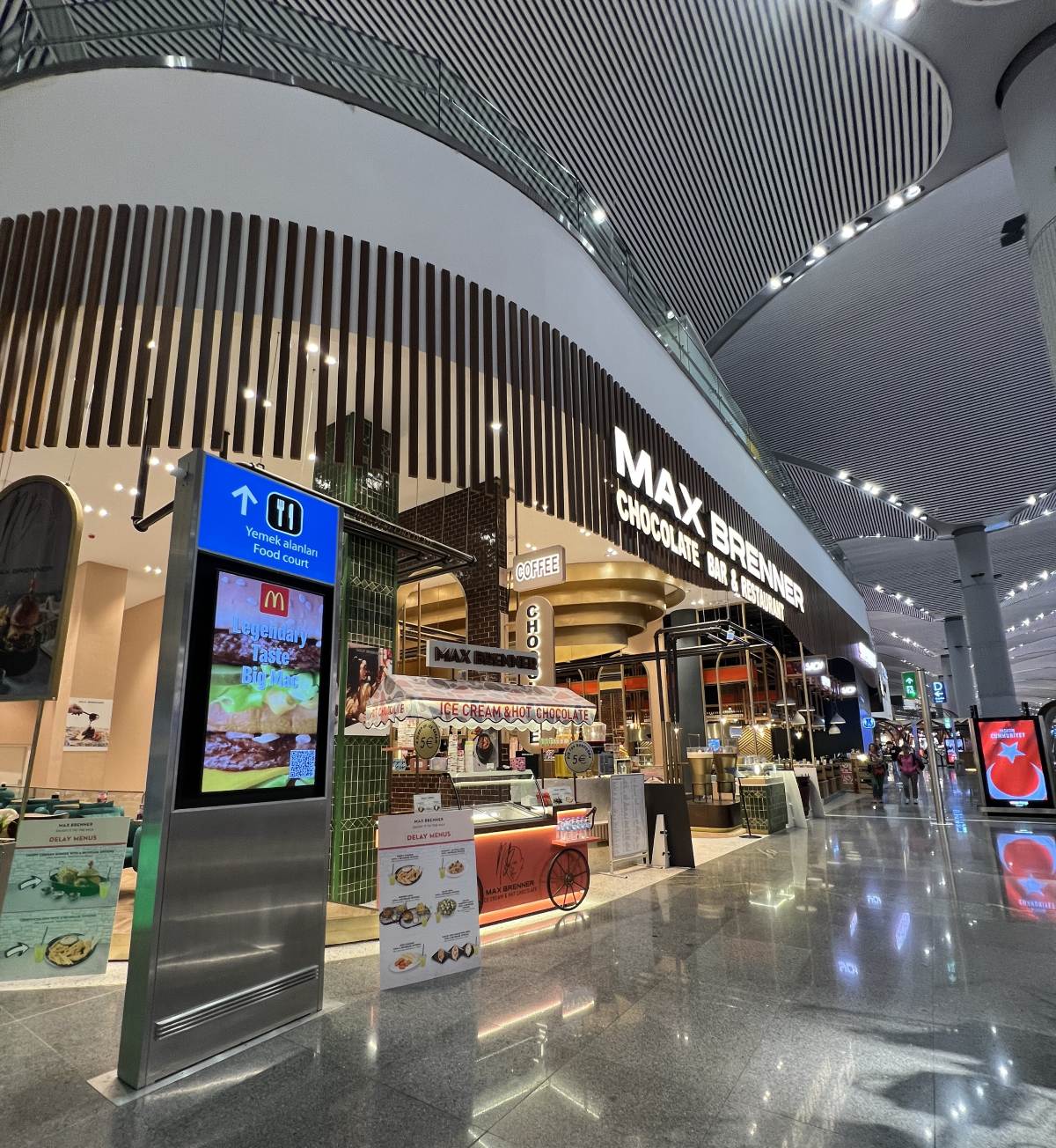 マックスブレナー イスタンブール空港