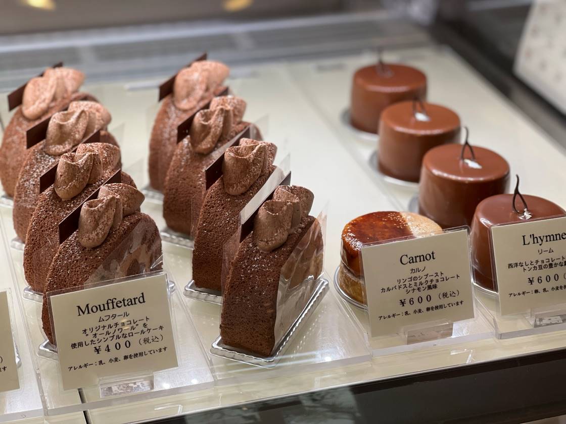 神戸北野「ラヴニュー」ケーキの種類
