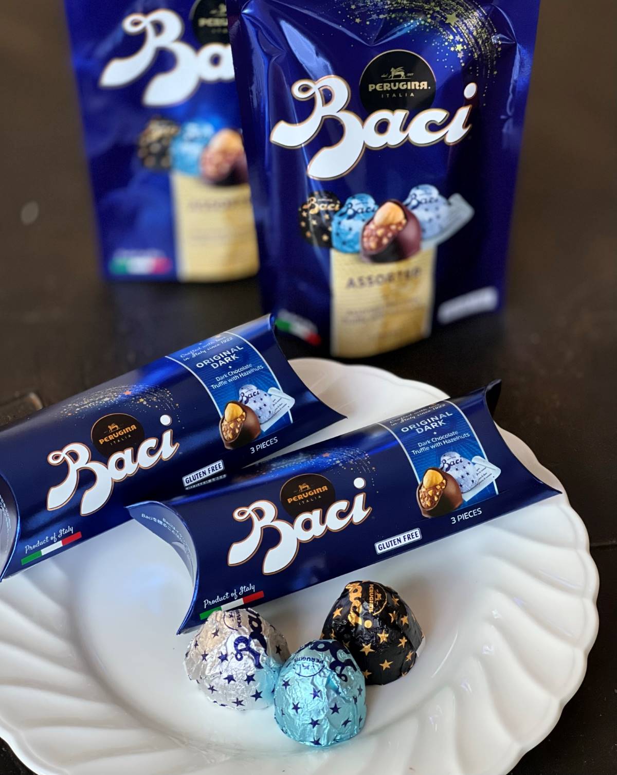 イタリアのチョコ「Baci（バッチ）」