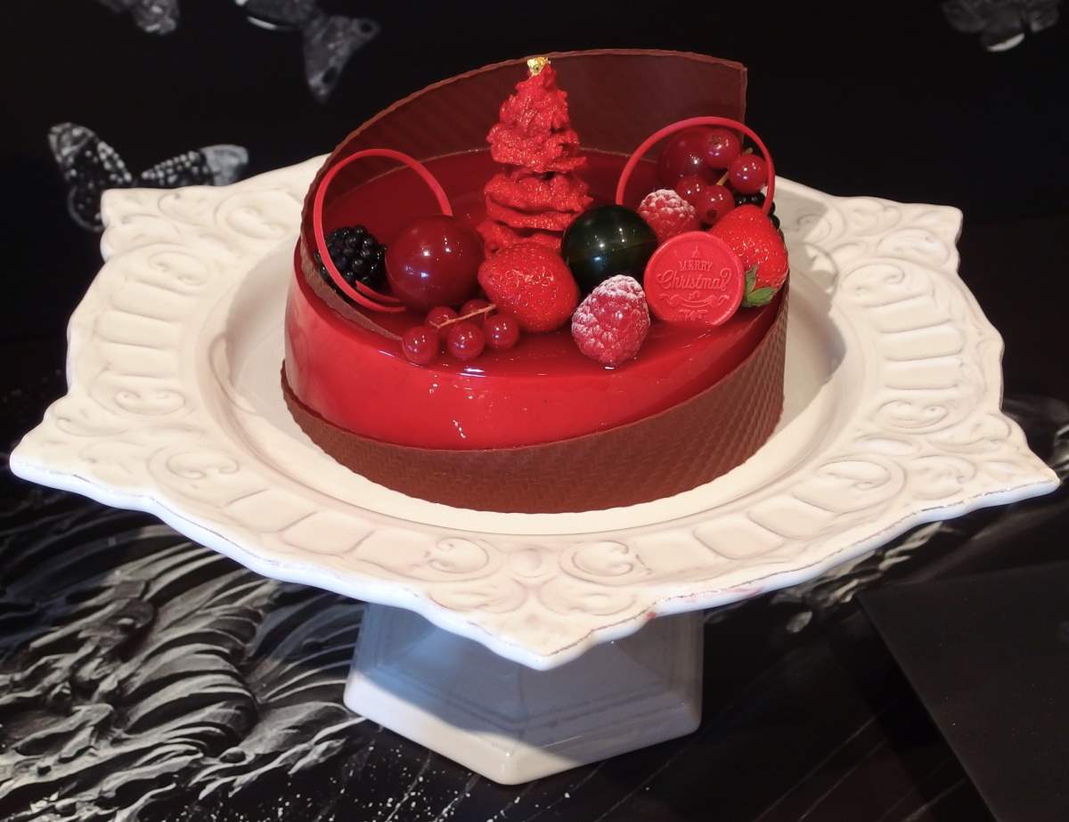 フレーズ柚子 雅叙園のクリスマスケーキ