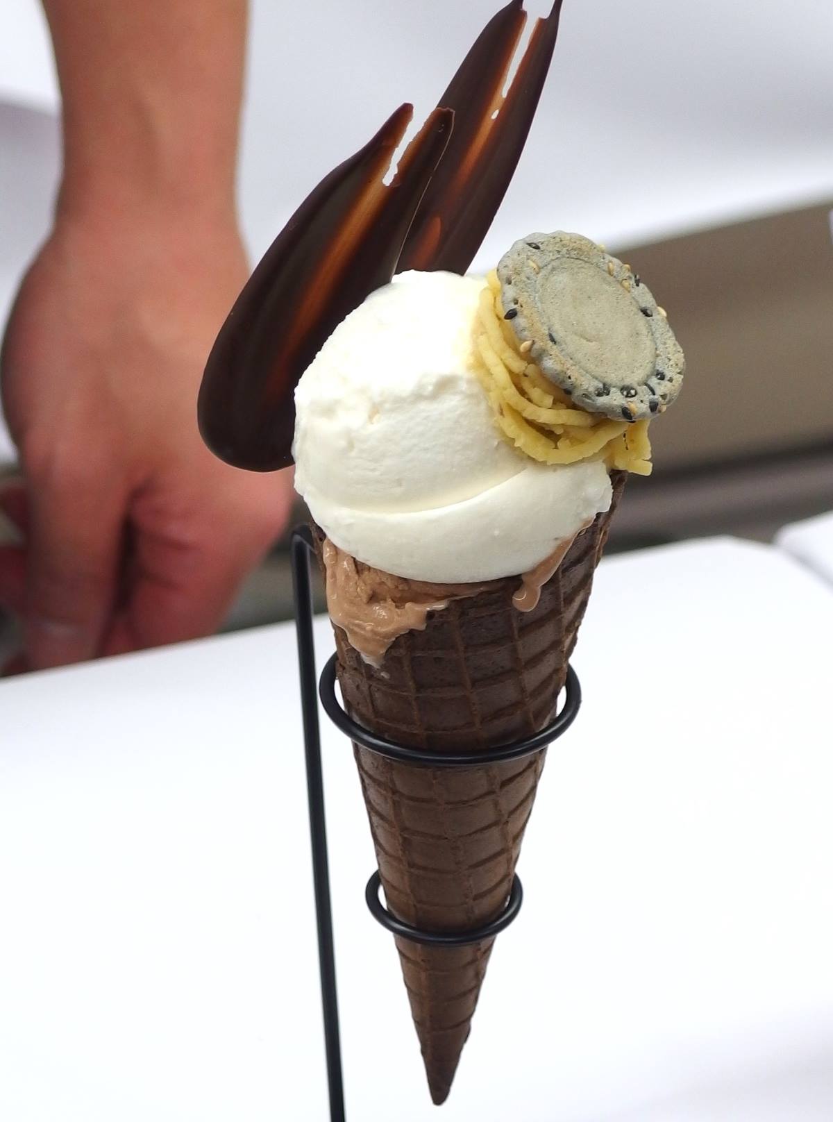「和栗とチョコレートのクラフトアイスクリーム」