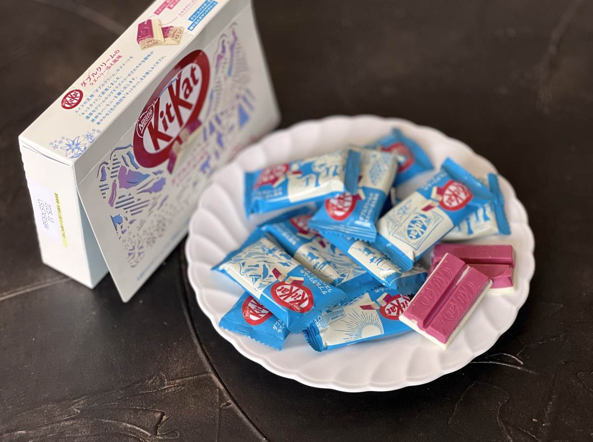 キットカット ダブルクリーム ラズベリー添え風味