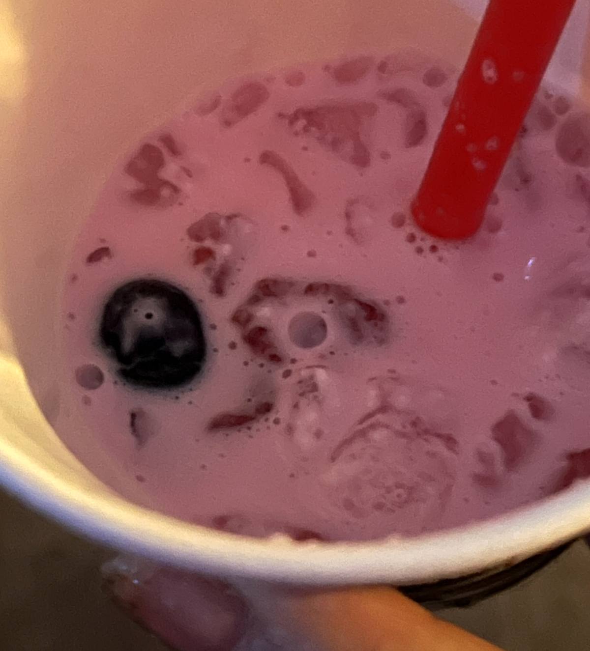 ローズ・ヨーグルト・スムージー（オマーン館）