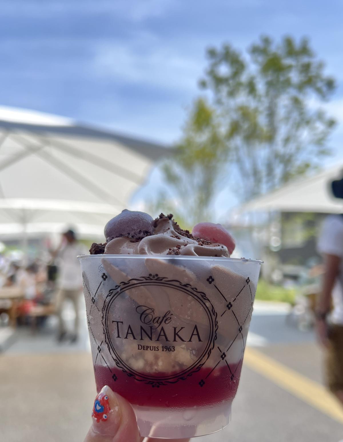 カフェタナカ 万博限定パフェ