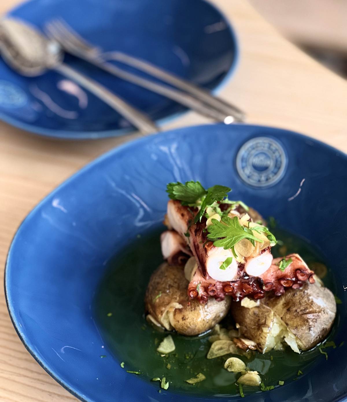 ポルトガルパビリオンのタコ料理