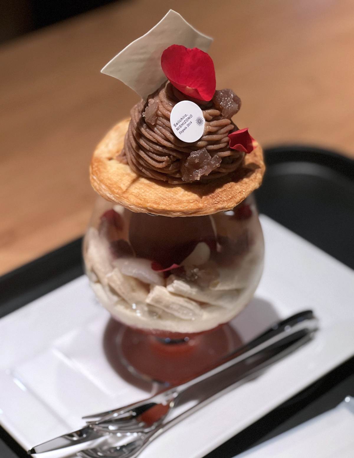 モンブランパフェ