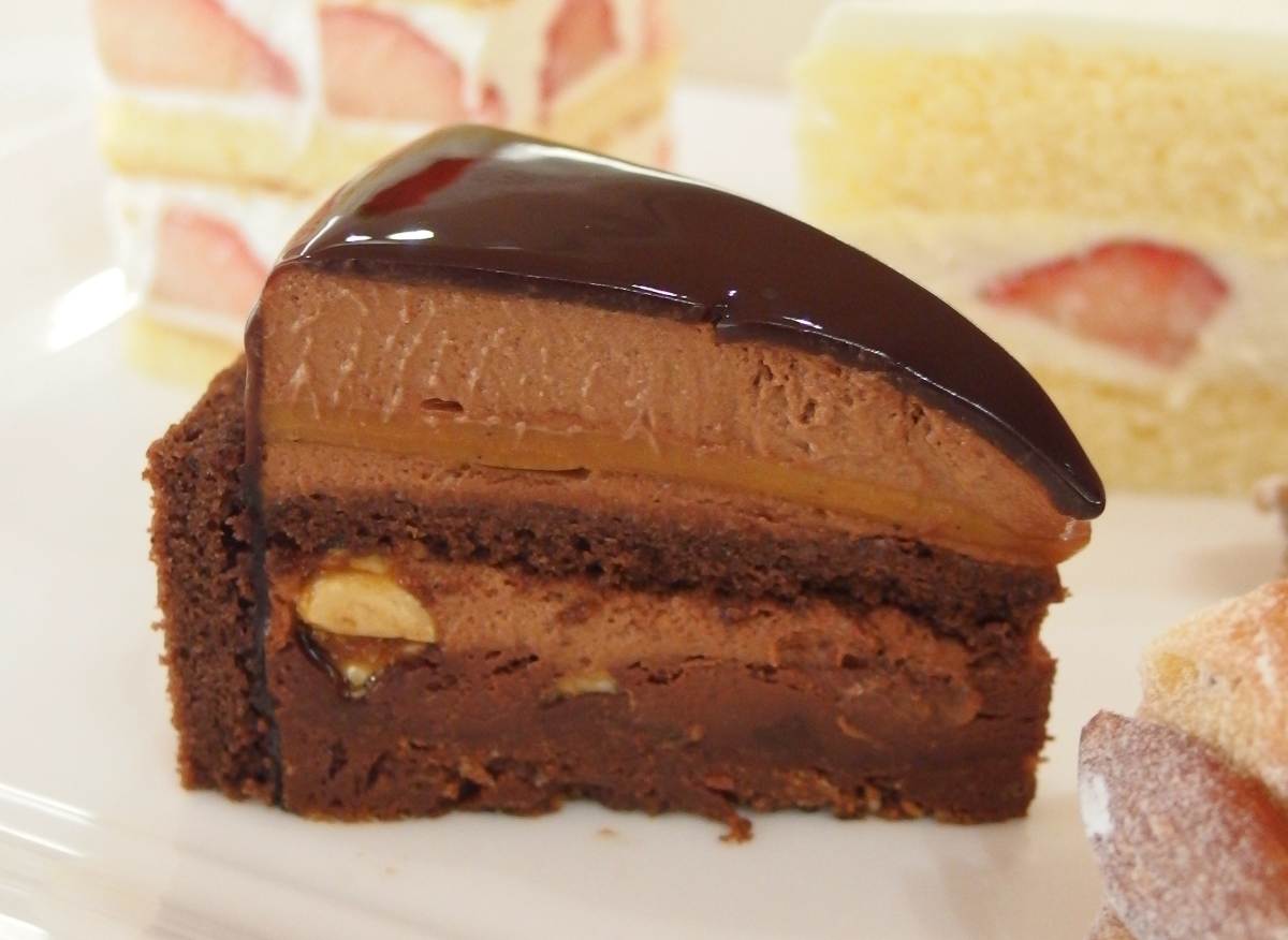 チュアオショコラの断面