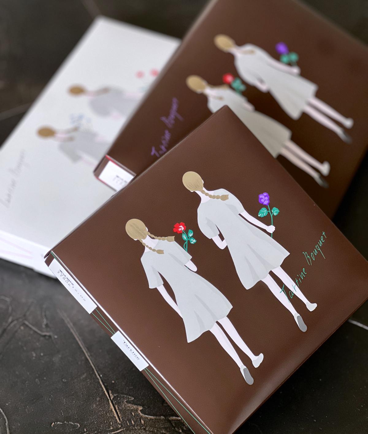 タルティン ブーケショコラの箱