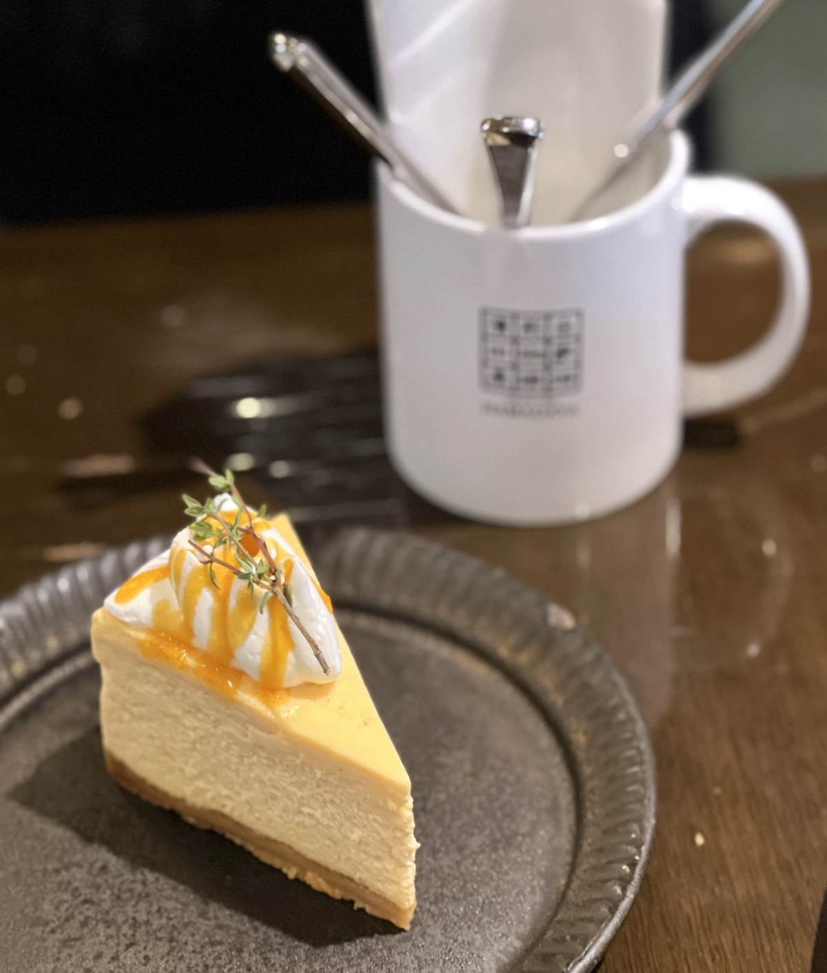 濱田屋さんのチーズケーキ