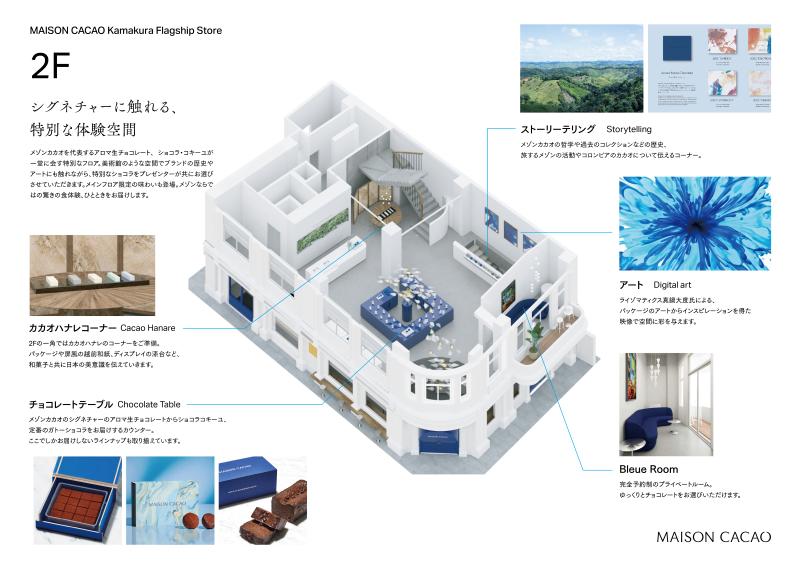 メゾンカカオ 新本店2F