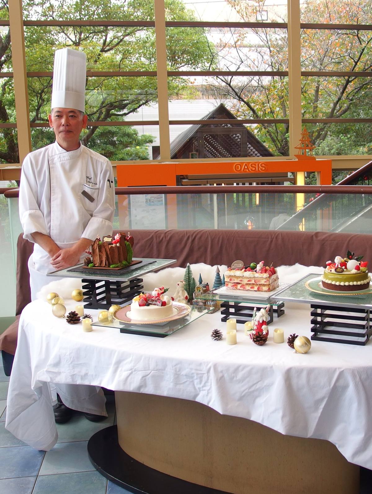 「シェラトン・グランデ・トーキョーベイ・ホテル」クリスマスケーキ4種