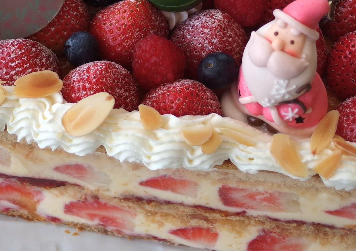 クリスマスミルフィーユ