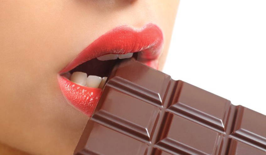 チョコレートの正しい食べ方